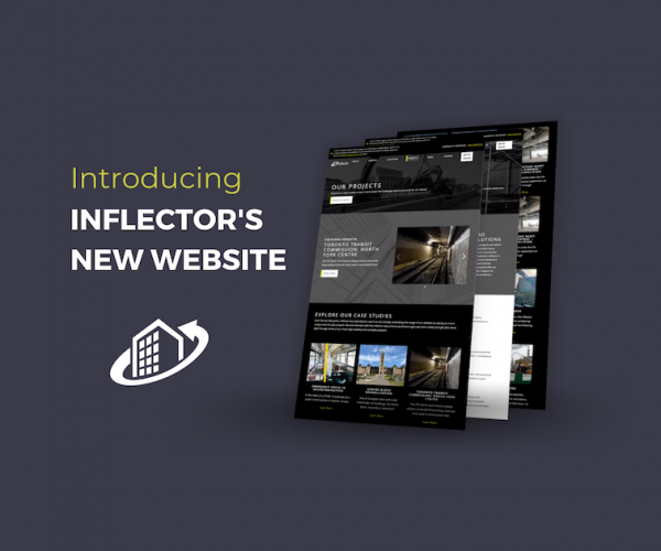 Illustration of Inflector new website pages